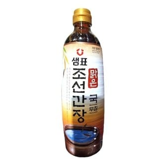  (면)맑은조선간장(샘표 930ml) (WD0686D)