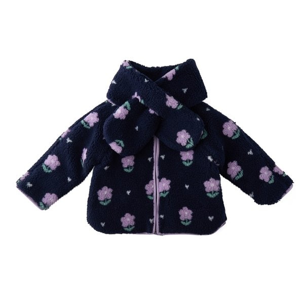 [여주점] (NY) 플라워시어링리버시블점퍼 (24C15-113-50)