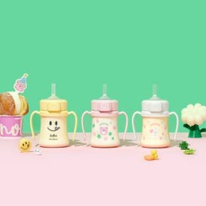 노티드 콜라보 PPSU 200ml 빨대컵 (스마일/슈가베어/크림버니 택 1)