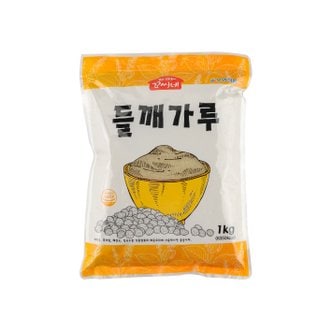 아따꼬씨네 [경상북도] 우영식품 아따꼬시네 껍질벗긴 들깨가루 1kg (탈피 기피) 업소용 대용량
