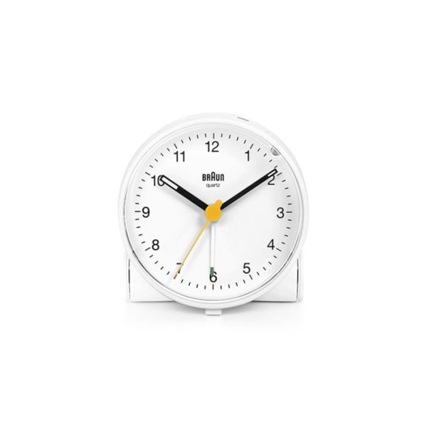 클래식 아날로그 라이팅 크레센도 알람 무소음 탁상시계 BC01W