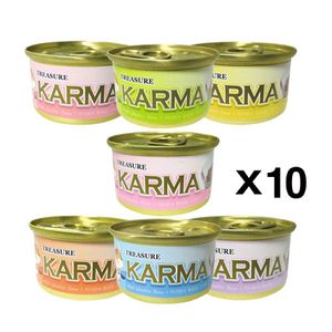  카르마 캣 80g X10개 (선택) 고양이 통조림 간식 습식