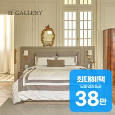 몬드리안 침대프레임 + 협탁 2개 + 스프링탑 5.0 매트리스 렌탈 60개월 월 141000원