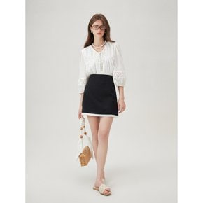 WD_Simple lace a-line skirt