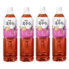 웅진 자색으로 잘빠진 옥수수 수염차 1.5L 12펫_