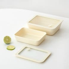 (사은품증정)모노테일 세보리 스팀 유리밧드(뚜껑포함) 전자레인지 찜기 700ml 버터밀크