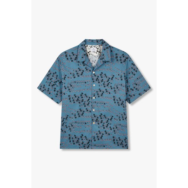 [PS PAUL SMITH] 플라워 프린트 캐주얼 핏 셔츠 5735103109000