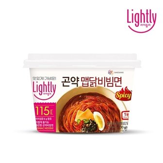  라이틀리 곤약 맵닭비빔면 230g x 8개입