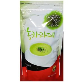 녹차 라떼 세미 500g 가루 분말 업소용 대용량 식당 (W3BD49A)