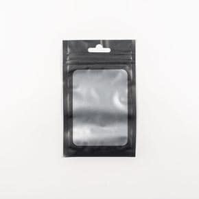 컬러 포장용 반투명 미니 지퍼백 블랙 8x13cm (S41306700)