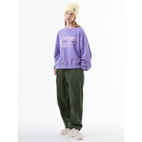 [리퍼브]UP-344 턱와이드 팬츠_TUCK WIDE PANTS GREEN