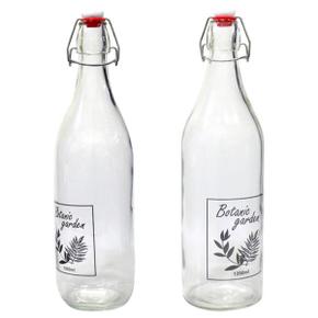 네이처 오일병 유리용기 밀폐용기 유리공병 효소 1000ml 1200ml-T 2종택1 X ( 2매입 )