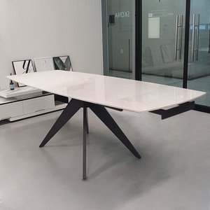 스코나 오드센 확장형 통세라믹 4인 6인 식탁 테이블(2000)