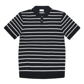AUSTINREED HC06 네이비 스트라이프 반팔 티에리넥 AWN25253 (31677293)