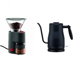 미국 보덤 전기포트 커피포트 Bodum Bistro Burr Coffee Grinder 1 EA 블랙 1194001US Goose넥