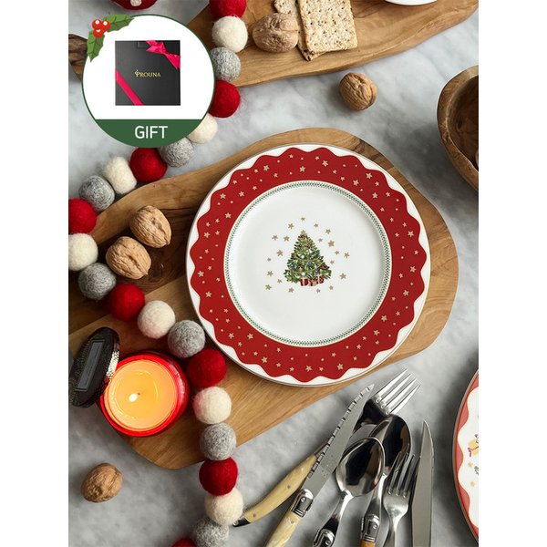 [크리스마스 선물포장] 마이노엘 8인치 접시