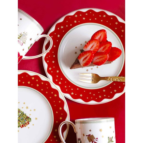 [크리스마스 선물포장] 마이노엘 8인치 접시