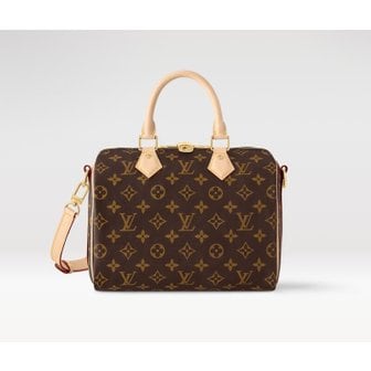 LOUIS VUITTON 스피디 반둘리에 25 모노그램 코팅 캔버스 토트백 크로스백 가방