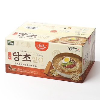  [백제]일월풍면 당초밀면 496g x 6개