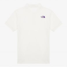 [노스페이스 공식] NT7PR40C 여성 선데일 반팔 폴로_OFF WHITE