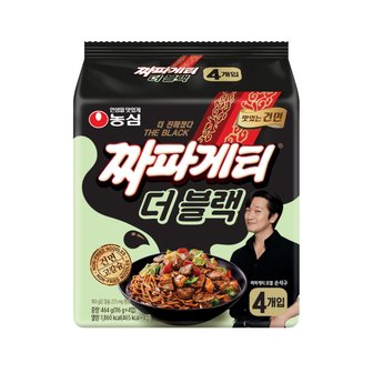  농심 짜파게티 더 블랙 116g*4개