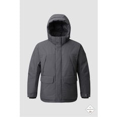 남성 윈드스토퍼 중기장 다운 TLJDW24661BLK