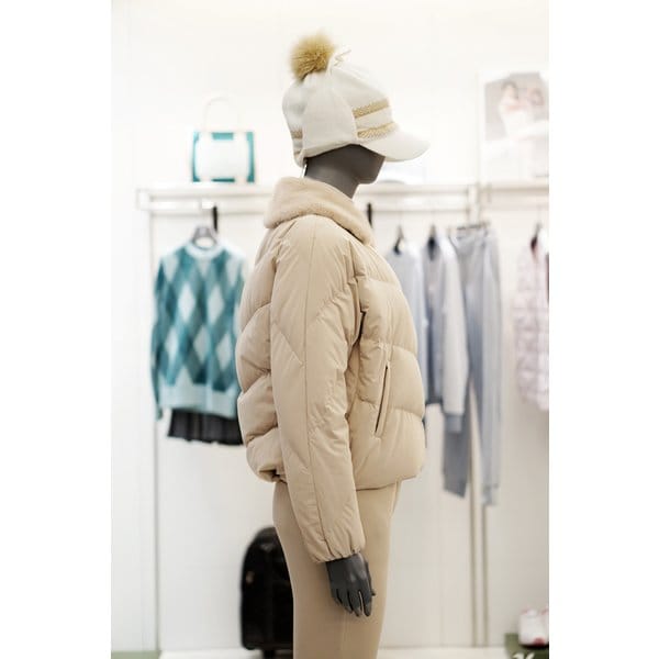 [여주점] 골프웨어 여성 골프 퍼 포인트 다운 점퍼 WPA01