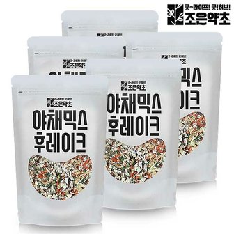 기타 조은약초 야채 믹스 후레이크 300g 라면 우동 건더기 스프 분태 x 5