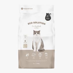 에코솔루션 고양이 두부모래 2.8kg