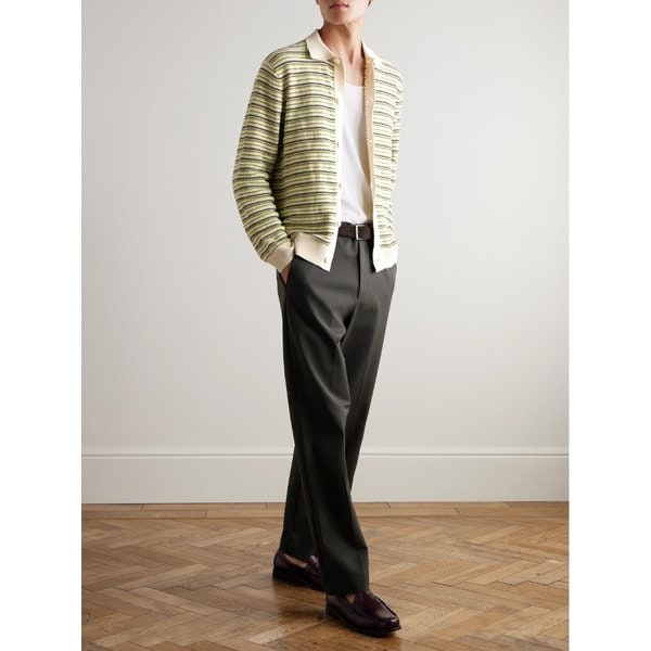 NN.07 재키 60038 스트라이프 코튼 폴로 가디건 46376663162929995