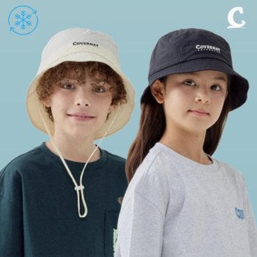 커버낫 키즈 베이직 어센틱 화섬 버킷햇 아이보리 CK2502CA65IV