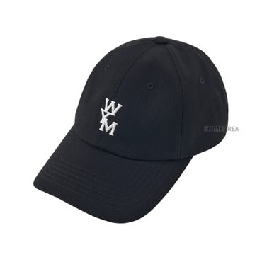 우영미 SS25 남성 MYM 자수 로고 모자 W251AC51 661B