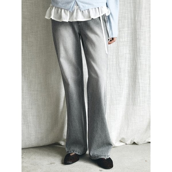 P3288 페이드 부츠컷 데님