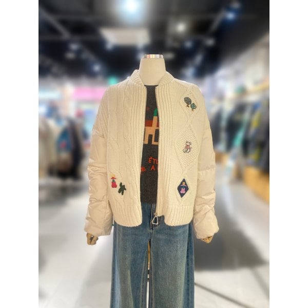 [여주점] 피셔맨 니트 경량 패딩 (BAPD53461)