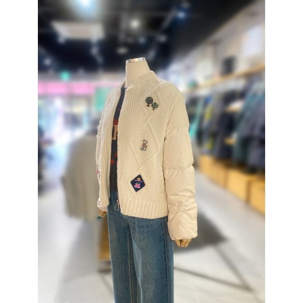 [여주점] 피셔맨 니트 경량 패딩 (BAPD53461)