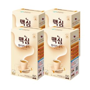 동서 맥심 화이트골드 커피믹스 100개입 4개