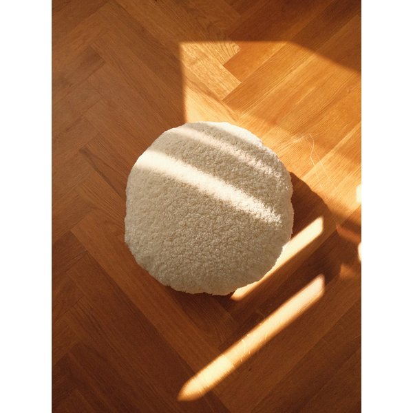 [솜 분리 가능]Eco Fur Cushion_Circle