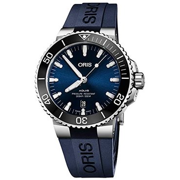  733 7730 4135-07 4 24 65EB [오리스]ORIS AQUIS(아퀴스) 데이트 자동 감기 다이버즈 맨즈