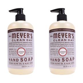 [해외직구] Mrs. Meyers Clean Day 미세스메이어스클린데이 핸드솝 리퀴드 라벤더향 370ml 2팩