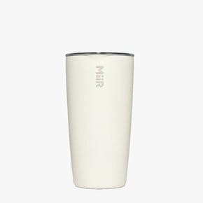 미르 베큠 인슐레이티드 텀블러(슬라이드 뚜껑) 16oz - 샌드스톤 화이트(Sandstone White)