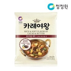 청정원 카레여왕 부드러운 버터맛 108g x8개