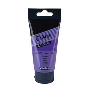 칼리지 아크릴물감 75ml_370 Violet