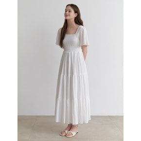 Apple tart dress (white)