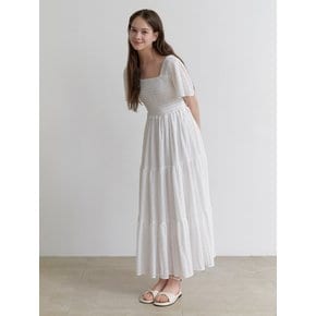 Apple tart dress (white)