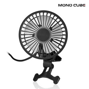 차량용 미니선풍기 TS-CAR-FAN 자동회전 LED