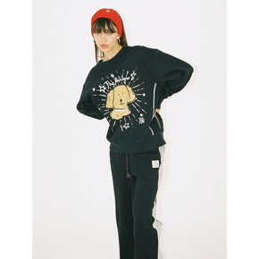 BONNIE SIDE COSTRAST SWEATPANTS_NAVY