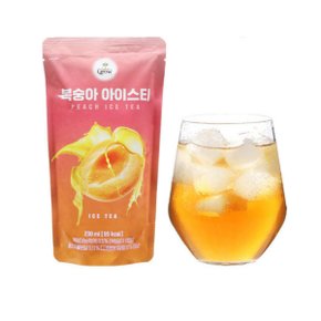 복숭아 아이스티 230ml X30팩 파우치 대용량 편의점 음료