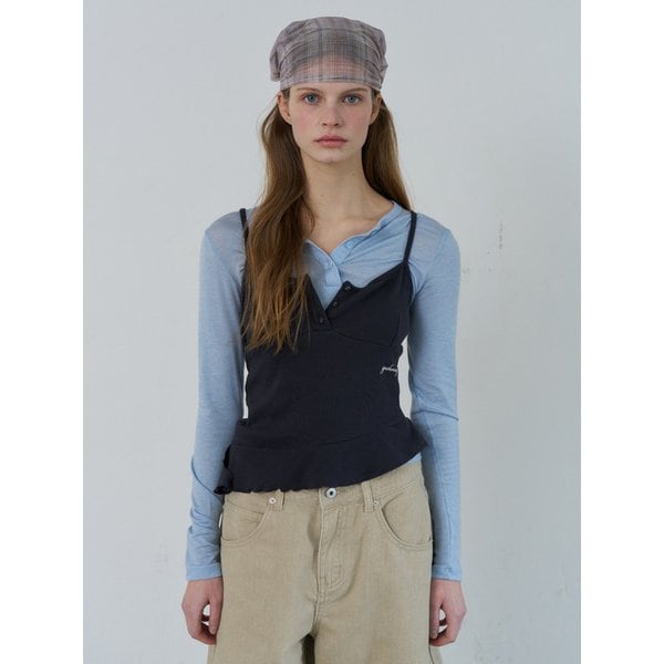 스윗 골지 슬리브리스(Charcoal)