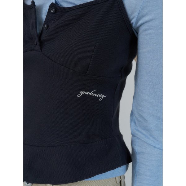 스윗 골지 슬리브리스(Charcoal)