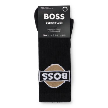 BOSS [30프로 할인][FA23] 로고 양말 블랙(50495956001)